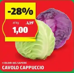 ALDI I COLORI DEL SAPORE CAVOLO CAPPUCCIO offerta