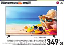 Spazio Conad TV LED 50 50UR781C LG offerta