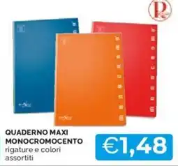 Mercatò QUADERNO MAXI MONOCROMOCENTO offerta