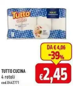 TUTTO CUCINA 4 rotoli