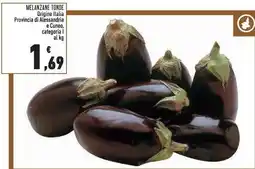 Conad Superstore MELANZANE TONDE offerta