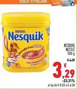 Conad Superstore NESQUIK NESTLE offerta