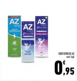 Conad DENTIFRICIO AZ vari tipi offerta