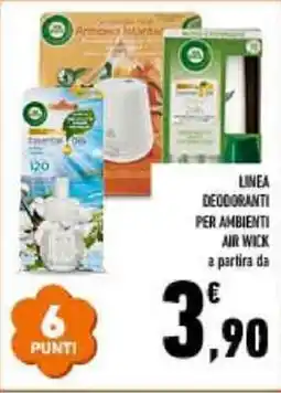 Conad LINEA DEODORANTI PER AMBIENTI AIR WICK offerta