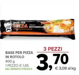 BASE PER PIZZA IN ROTOLO