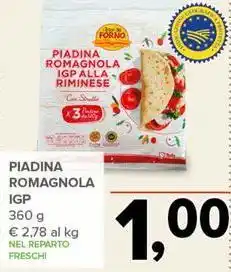 Todis PIADINA ROMAGNOLA IGP 360 g offerta