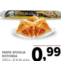 Todis PASTA SFOGLIA ROTONDA offerta