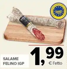 Todis SALAME FELINO IGP offerta