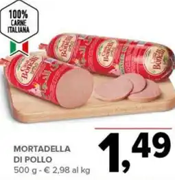 Todis MORTADELLA DI POLLO 500 g offerta