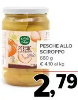 Todis PESCHE ALLO SCIROPPO offerta
