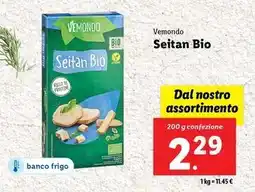 Lidl Vemondo Seitan Bio 200 g confezione offerta