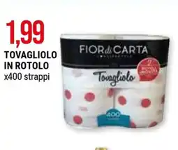 TOVAGLIOLO IN ROTOLO x400 strappi
