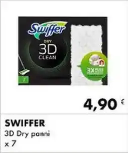 Iper Tosano SWIFFER 3D Dry panni x 7 offerta