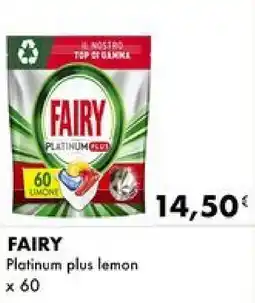 Iper Tosano FAIRY Platinum plus lemon x 60 offerta