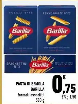 Conad City PASTA DI SEMOLA BARILLA offerta