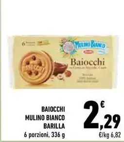 Conad City BAIOCCHI MULINO BIANCO BARILLA 6 porzioni, 336 g offerta