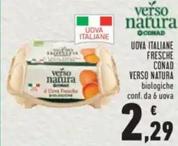 Conad UOVA ITALIANE FRESCHE CONAD VERSO NATURA offerta