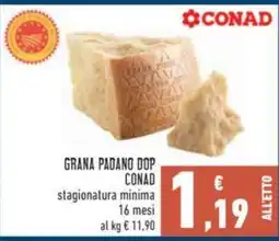 Conad GRANA PADANO DOP CONAD offerta