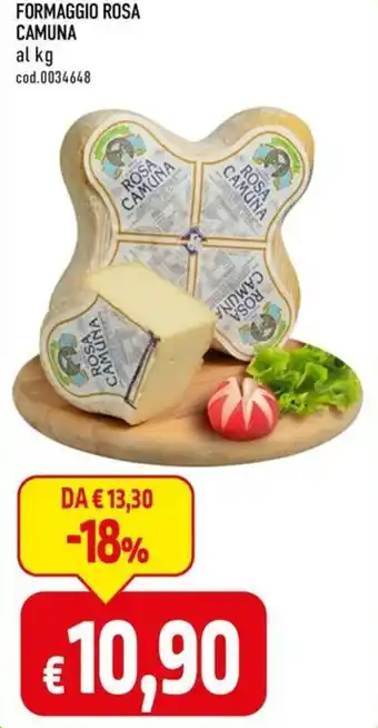 C+C Cash and Carry FORMAGGIO ROSA CAMUNA offerta