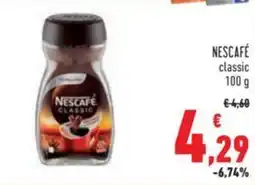 Conad NESCAFÉ classic 100 g offerta