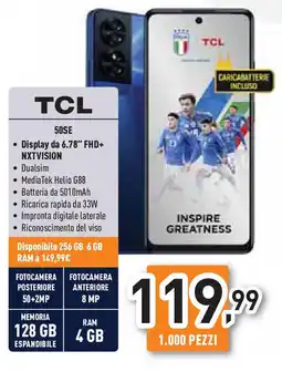 Unieuro TCL 50SE offerta