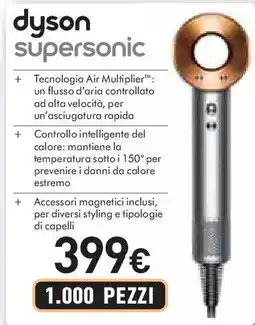 Unieuro dyson supersonic offerta