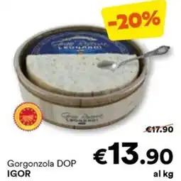 Unes Gorgonzola DOP IGOR offerta
