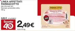 Coop LINEA AFFETTATI PARMACOTTO 130 g offerta