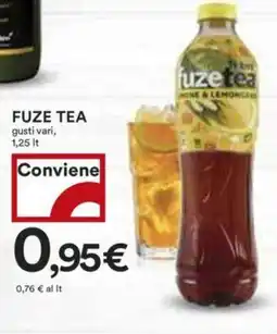 Coop FUZE TEA gusti vari, 1,25 It offerta