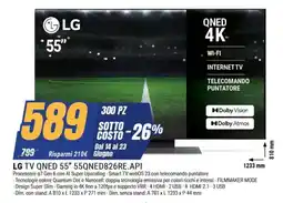 LG TV QNED 55" 55QNED826RE.API
