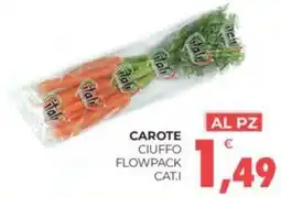 Eté CAROTE CIUFFO FLOWPACK offerta