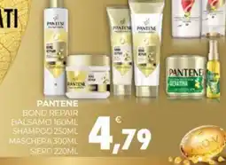 Eté PANTENE BOND REPAIR BALSAMO 160ML SHAMPOO 250ML MASCHERA 300ML SIERO 220ML offerta