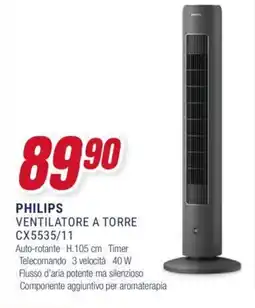 PHILIPS VENTILATORE A TORRE CX5535/11