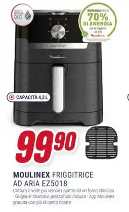 Trony MOULINEX FRIGGITRICE AD ARIA EZ5018 offerta