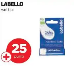 Coop LABELLO vari tipi offerta