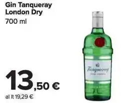 Carrefour Market Gin Tanqueray London Dry 700 ml offerta