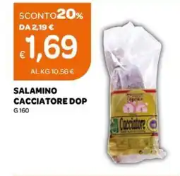 Ekom SALAMINO CACCIATORE DOP G 160 offerta
