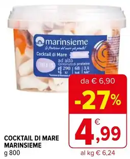 Iperal COCKTAIL DI MARE MARINSIEME g 800 offerta