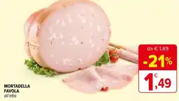 Iperal MORTADELLA FAVOLA all'etto offerta