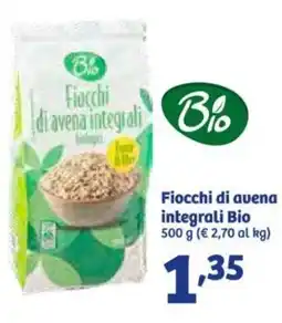 In'S Mercato Fiocchi di avena integrali Bio 500 g offerta