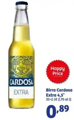 Birra Cardosa Extra 4,5° 33 cl