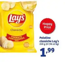In'S Mercato Patatine classiche Lay's 250 g offerta