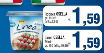 Famila Osella Linea Minis 150gr offerta
