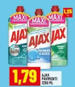 Risparmio Casa AJAX PAVIMENTI 1250 ML offerta