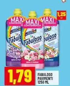 Risparmio Casa FABULOSO PAVIMENTI 1250 ML offerta