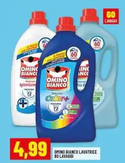 Risparmio Casa OMINO BIANCO LAVATRICE 60 LAVAGGI offerta