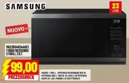 Risparmio Casa SAMSUNG FORNO MICROONDE C/GRILL 23LT offerta