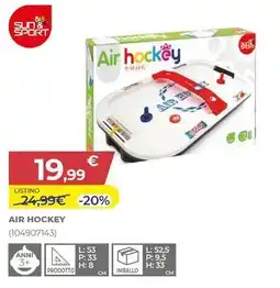 Toys Center SUN & SPORT AIR HOCKEY offerta