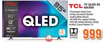 Expert TCL TV QLED 85 85C655 offerta