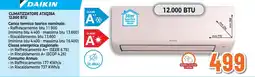 Expert DAIKIN CLIMATIZZATORE ATXQ35A 12.000 BTU offerta